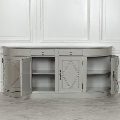 Elden Classical Grey Mahogany Sideboard