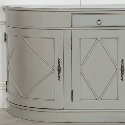Elden Classical Grey Mahogany Sideboard
