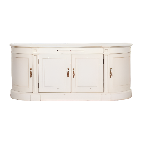 Elden Distressed Mahogany Large Buffet Sideboard