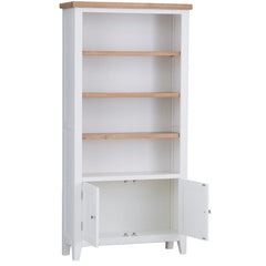 Marlborough White Oak Large Bookcase