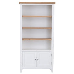 Marlborough White Oak Large Bookcase