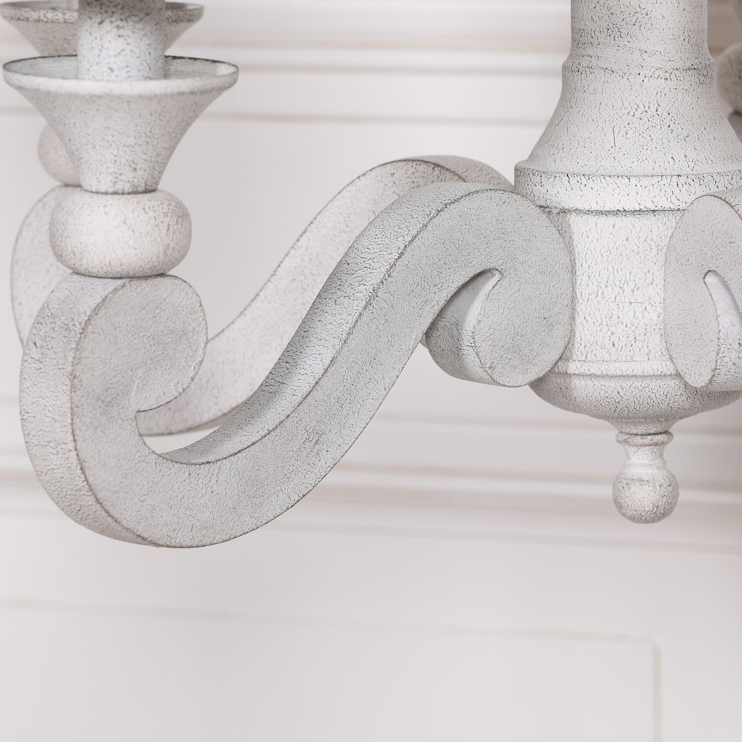 Elbright 5-Branch Distressed Chandelier with Shades