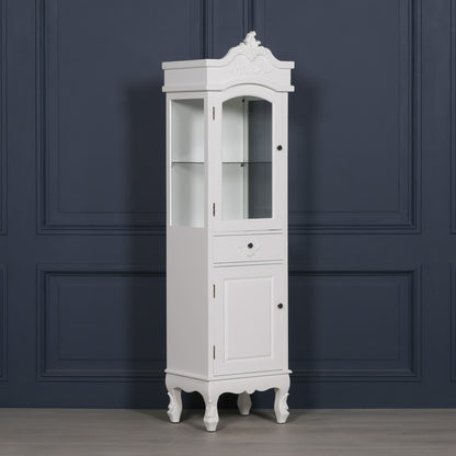 Aurelian French White Display Cabinet