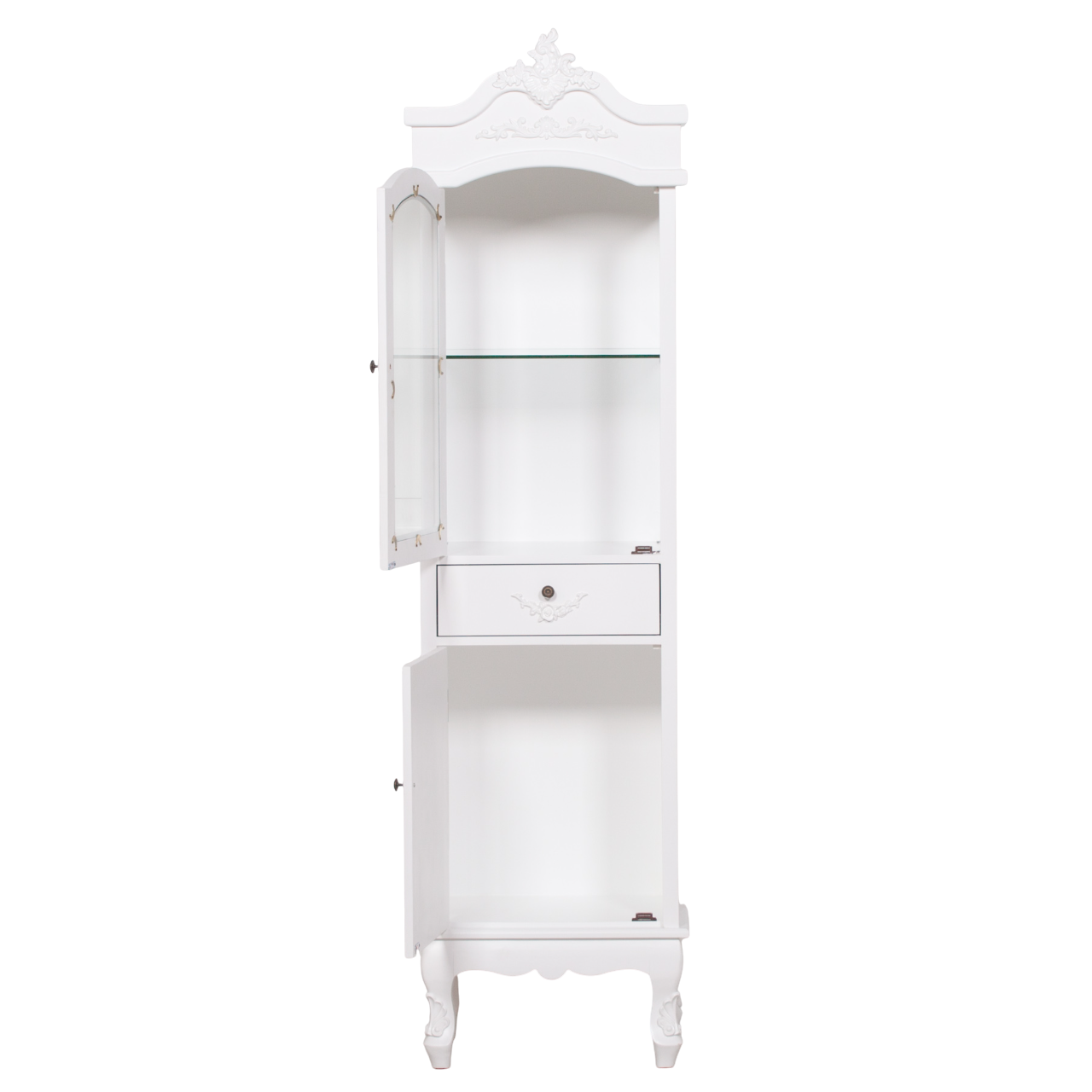 Aurelian French White Display Cabinet