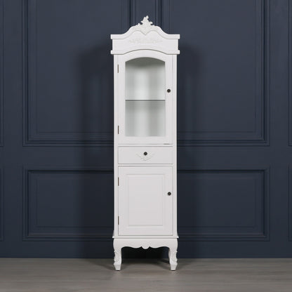 Aurelian French White Display Cabinet