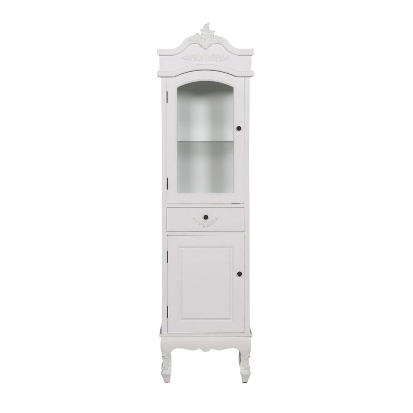 Aurelian French White Display Cabinet