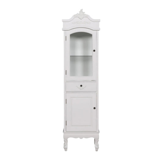 Aurelian French White Display Cabinet