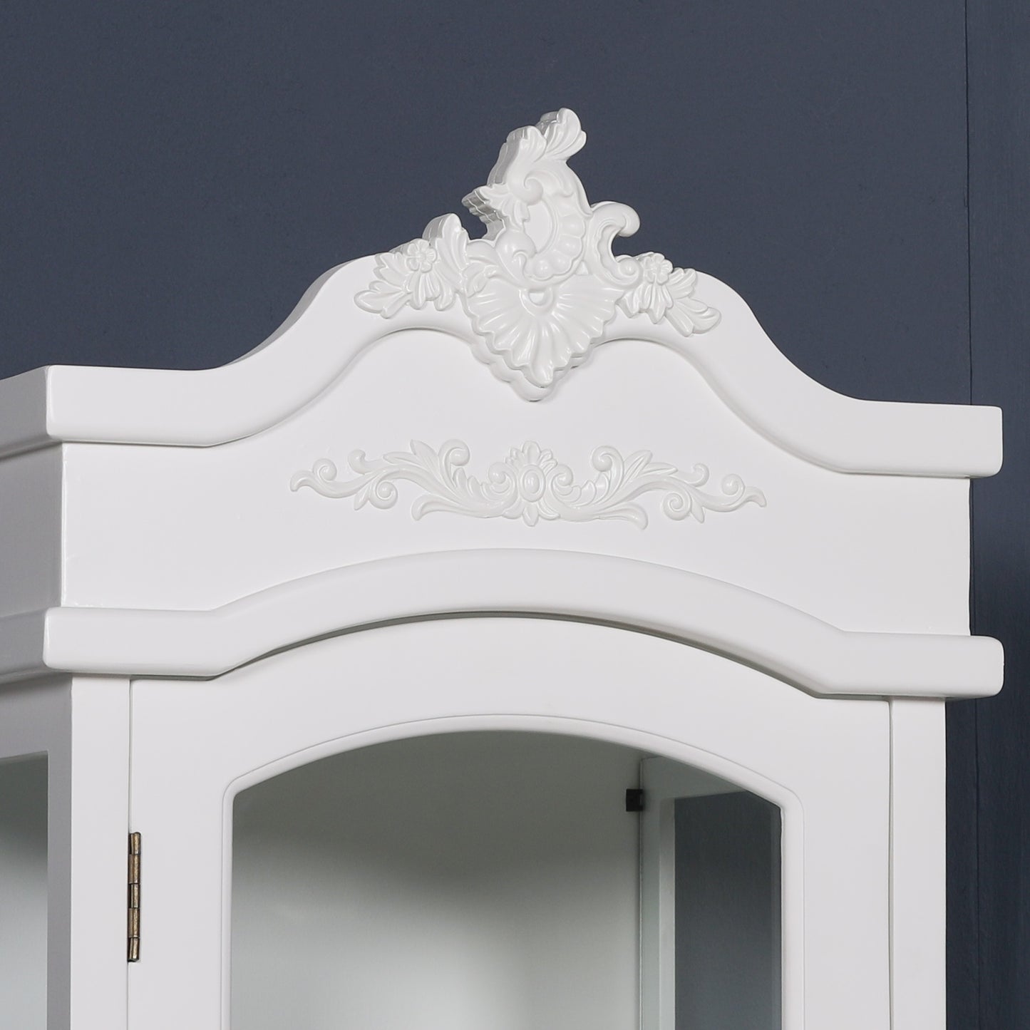 Aurelian French White Display Cabinet