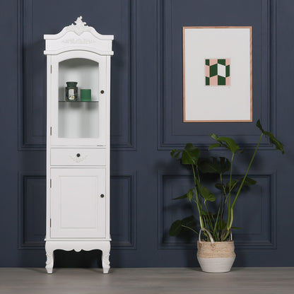 Aurelian French White Display Cabinet