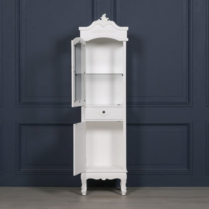Aurelian French White Display Cabinet