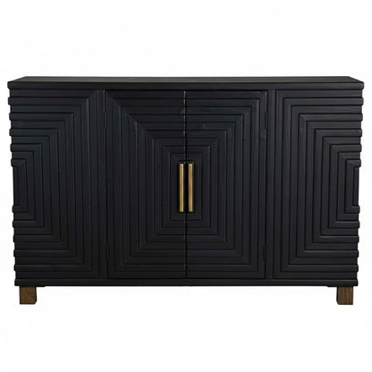 Lennox Black 2 Door Sideboard