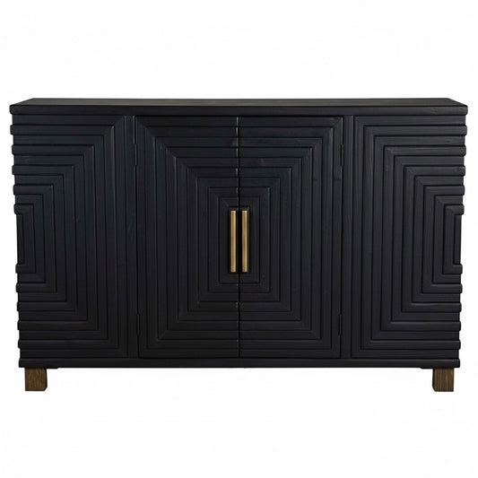 Lennox Black 2 Door Sideboard