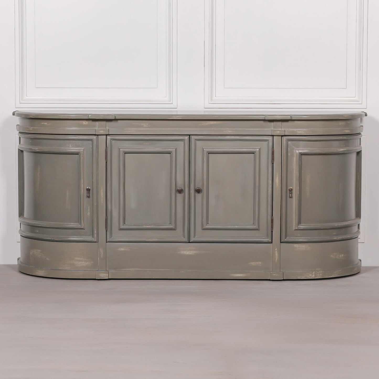 Elden Distressed Grey Mahogany Sideboard