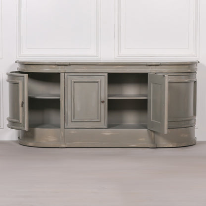 Elden Distressed Grey Mahogany Sideboard