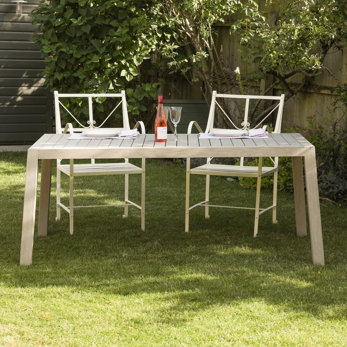 Teak Wood 180cm Outdoor Garden Dining Table