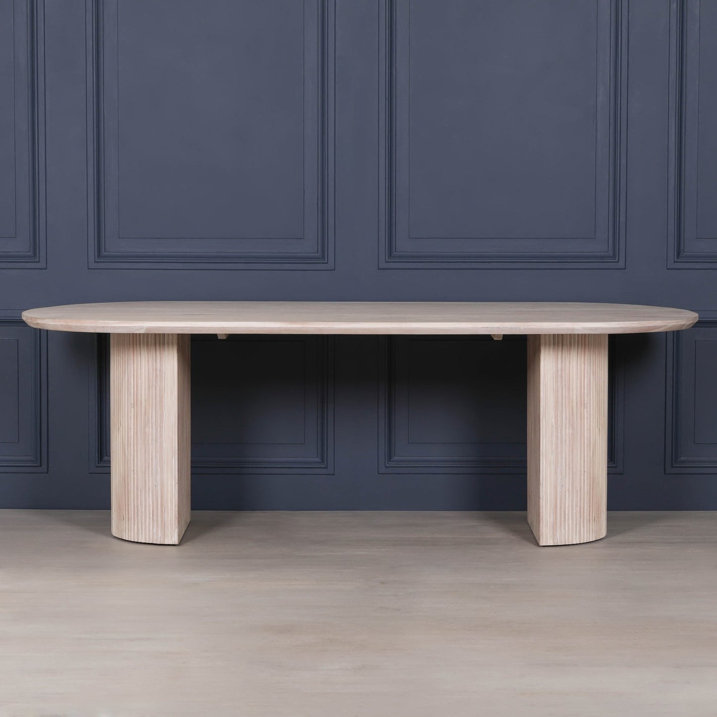 Orien 230cm Oval Acacia Wood Dining Table