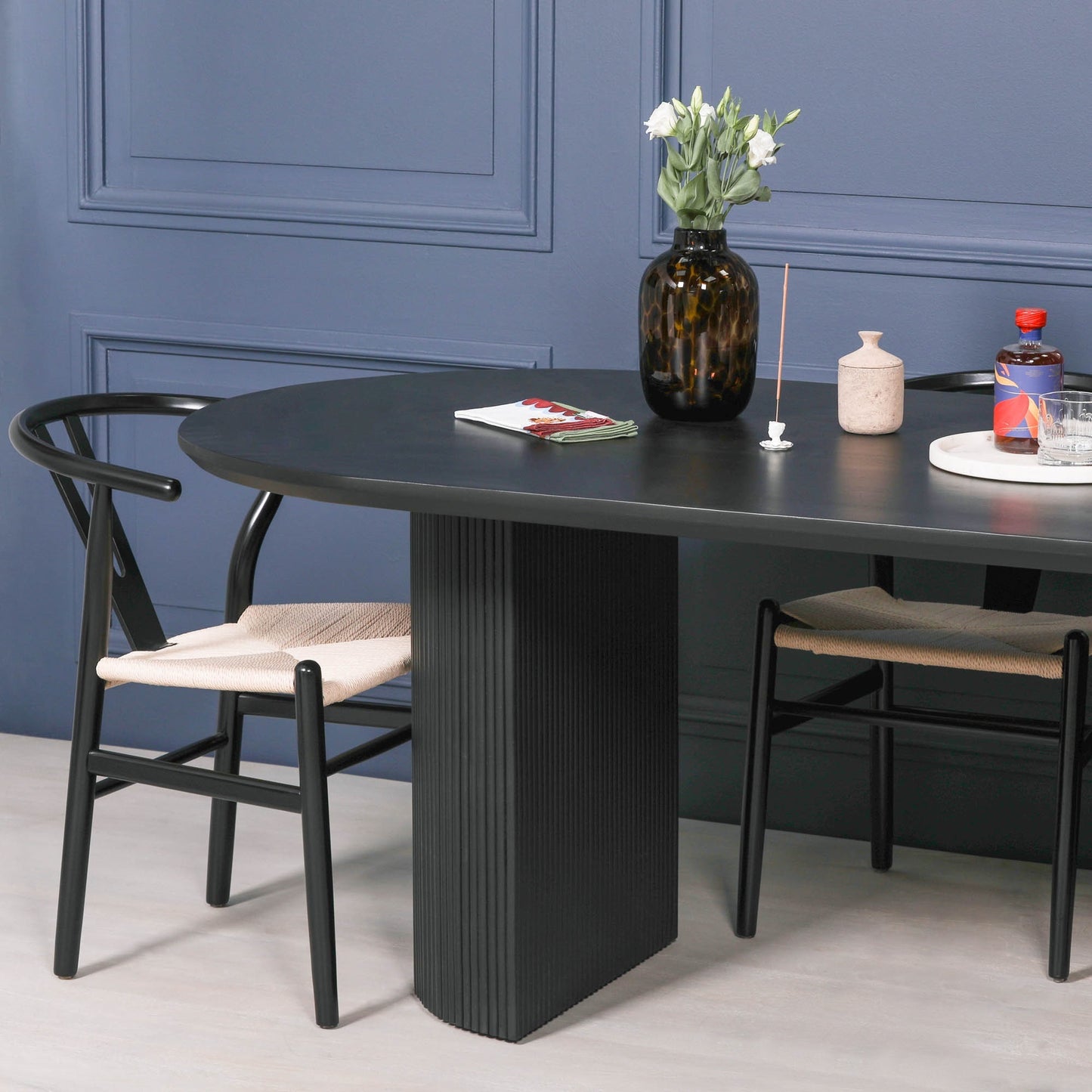 Orien 230cm Oval Acacia Wood Dining Table