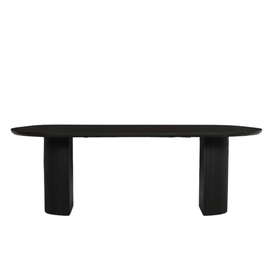 Orien 230cm Oval Acacia Wood Dining Table