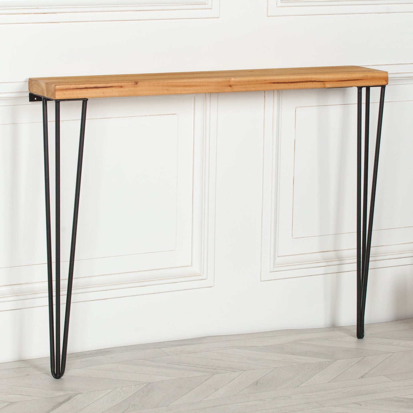 Brookleigh Rustic Pine 77cm Hall Console Table