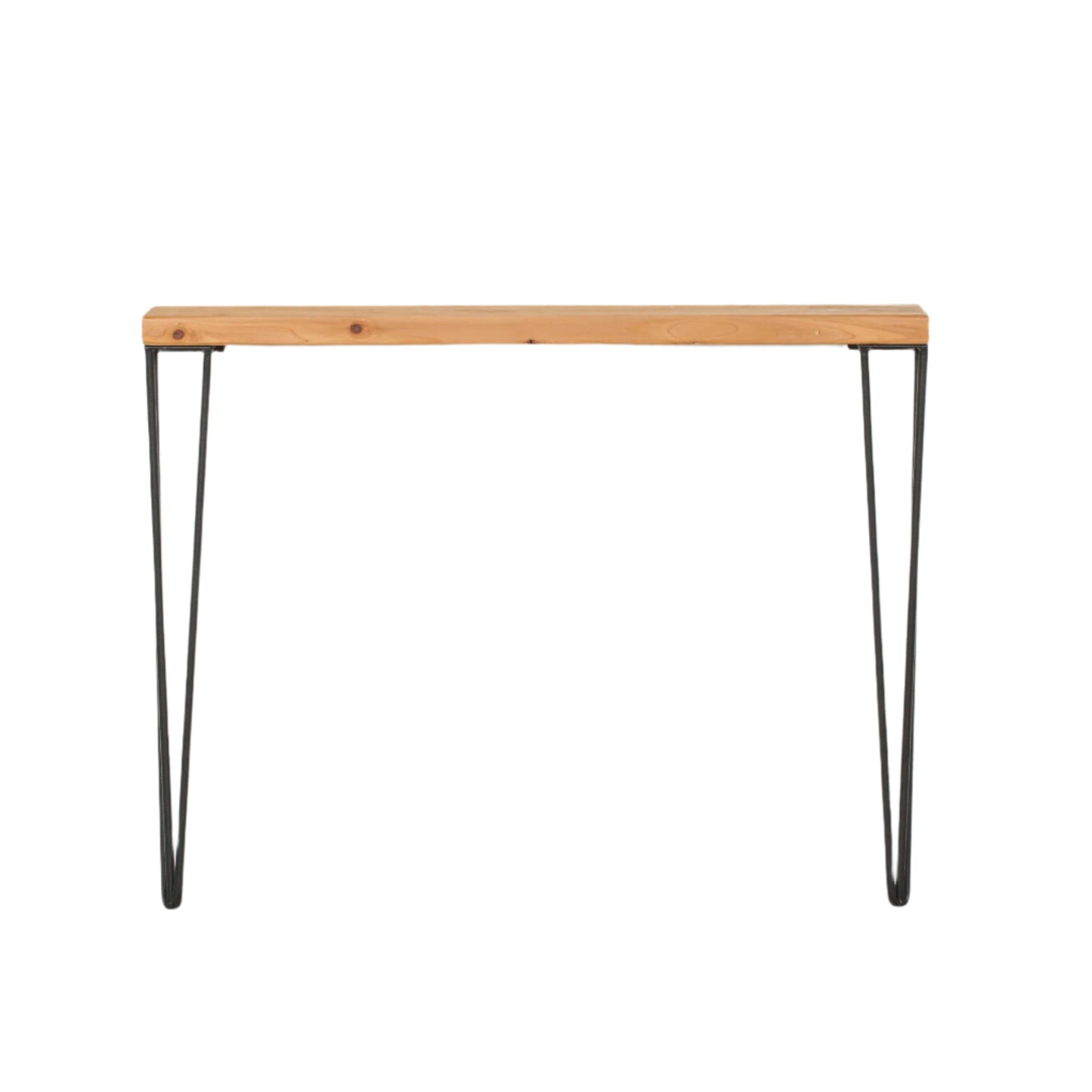 Brookleigh Rustic Pine 77cm Hall Console Table