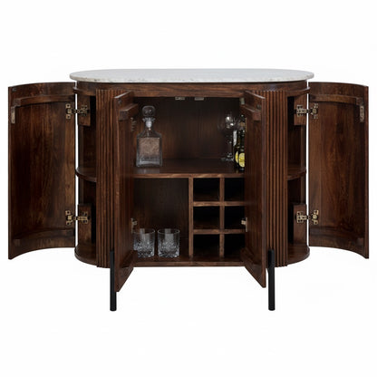 Kavira Mango Wood Drinks Sideboard
