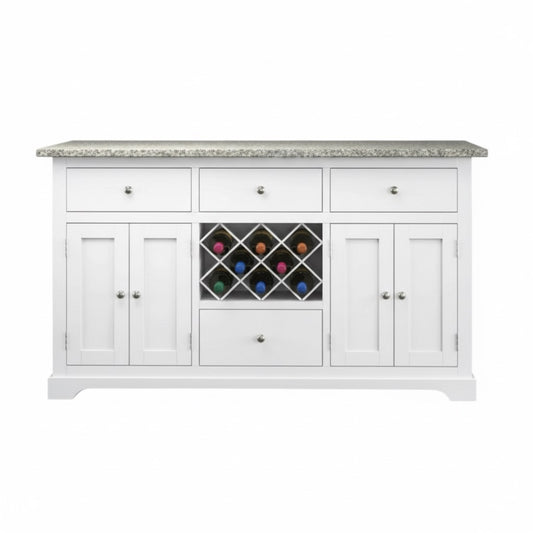 Windham White Painted Large Kitchen Island