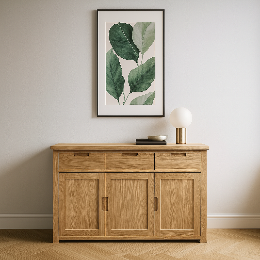 Chester Solid Oak Large Sideboard