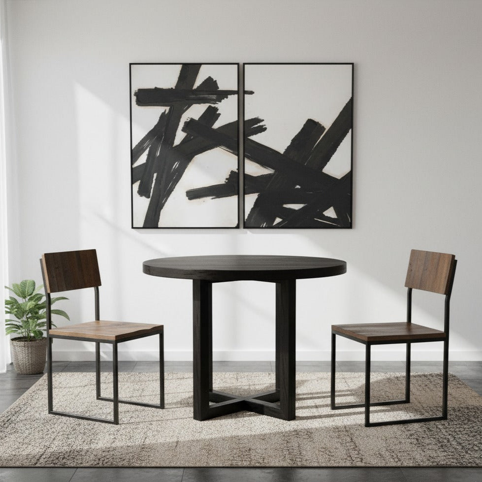 The Orla Cross Base Dining Table