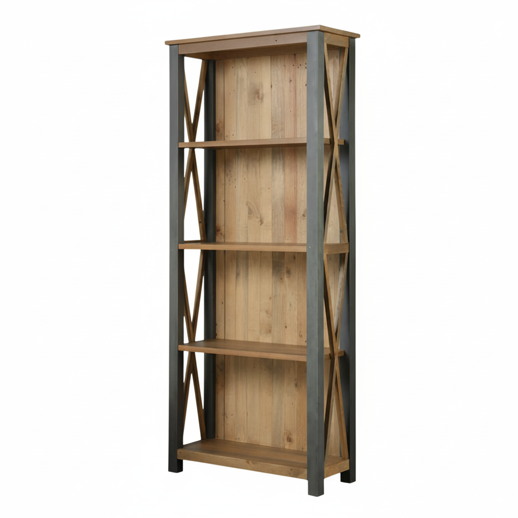 Urban Elegance Reclaimed Tall bookcase