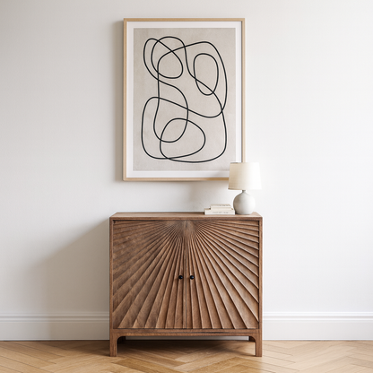 Bella Carved Mango Sideboard