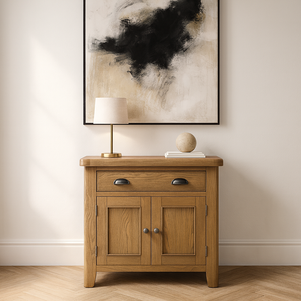 Eaton Country Oak 1 Drawer 2 Door Sideboard
