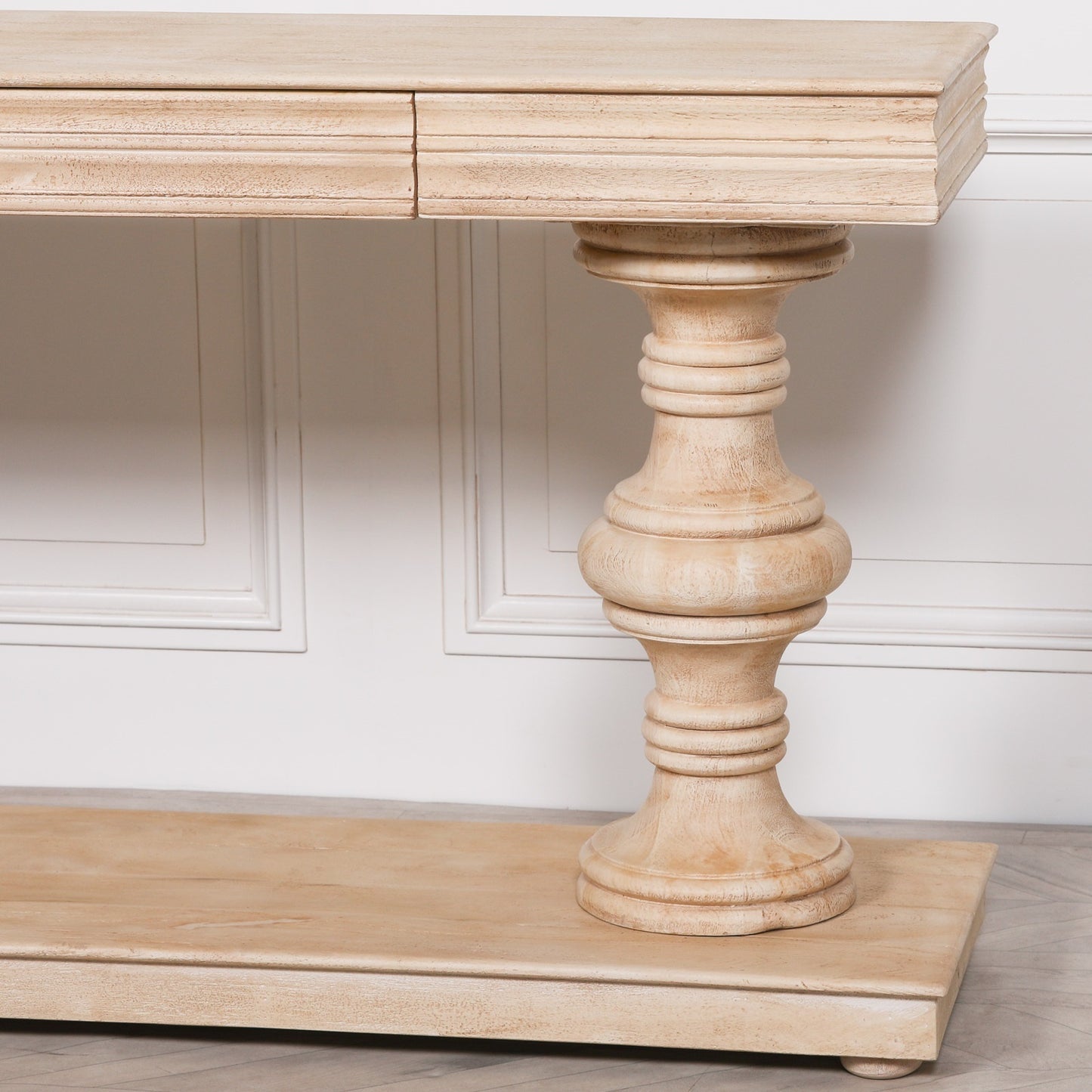 Solmere Mango Wood 180cm Console Table