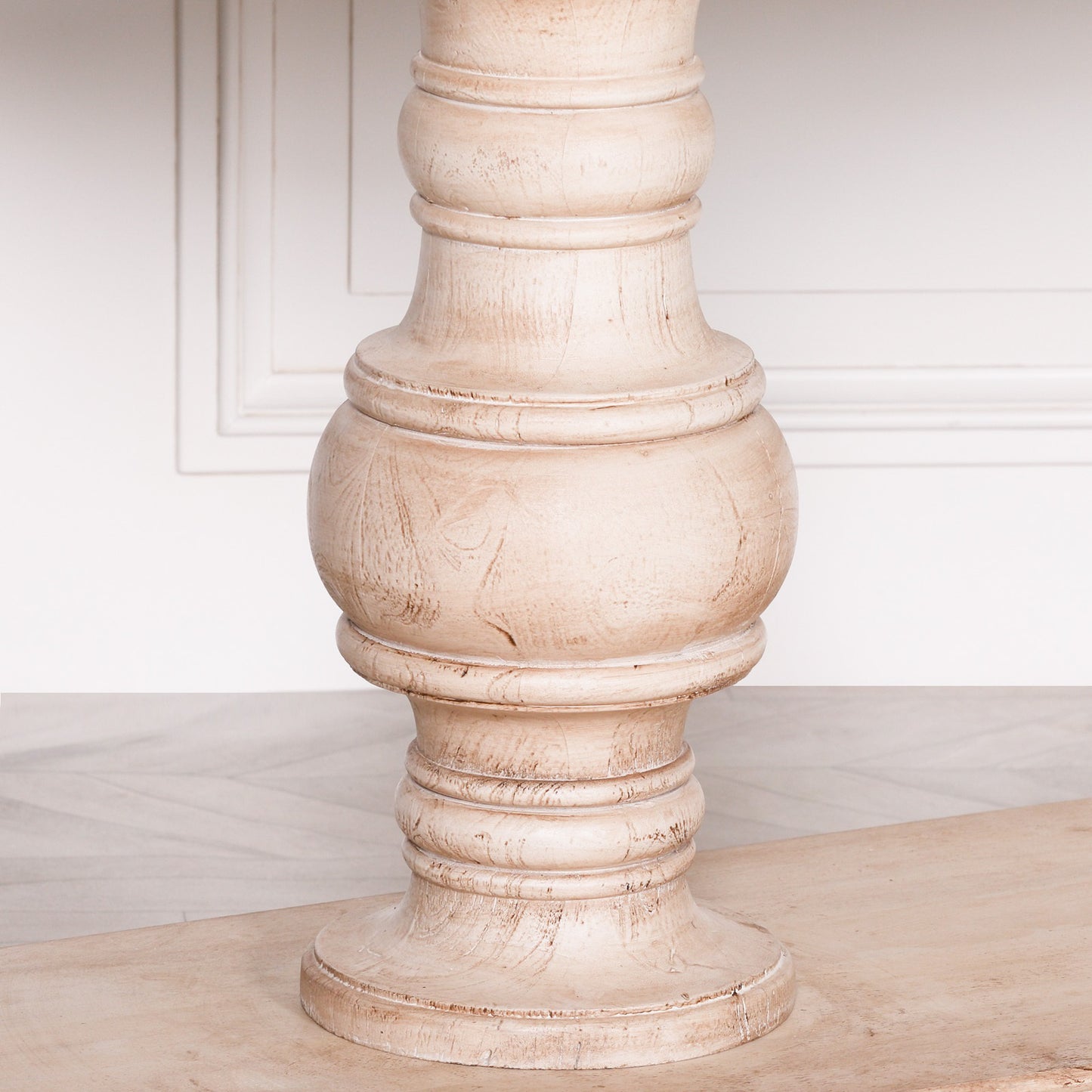 Solmere Mango Wood Console Table with Drawers