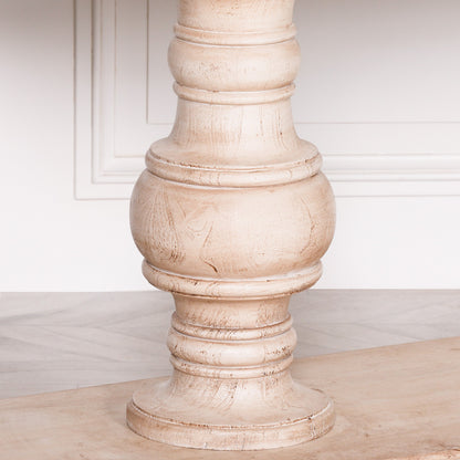 Solmere Mango Wood Console Table with Drawers