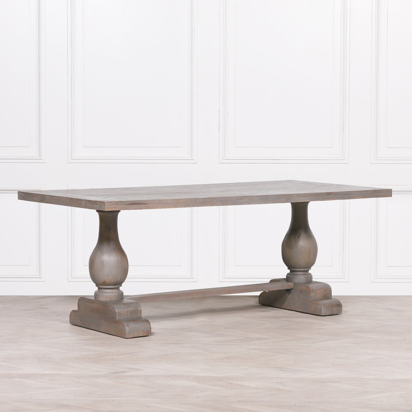 Ashwick 210cm Grey Mango Wood Dining Table