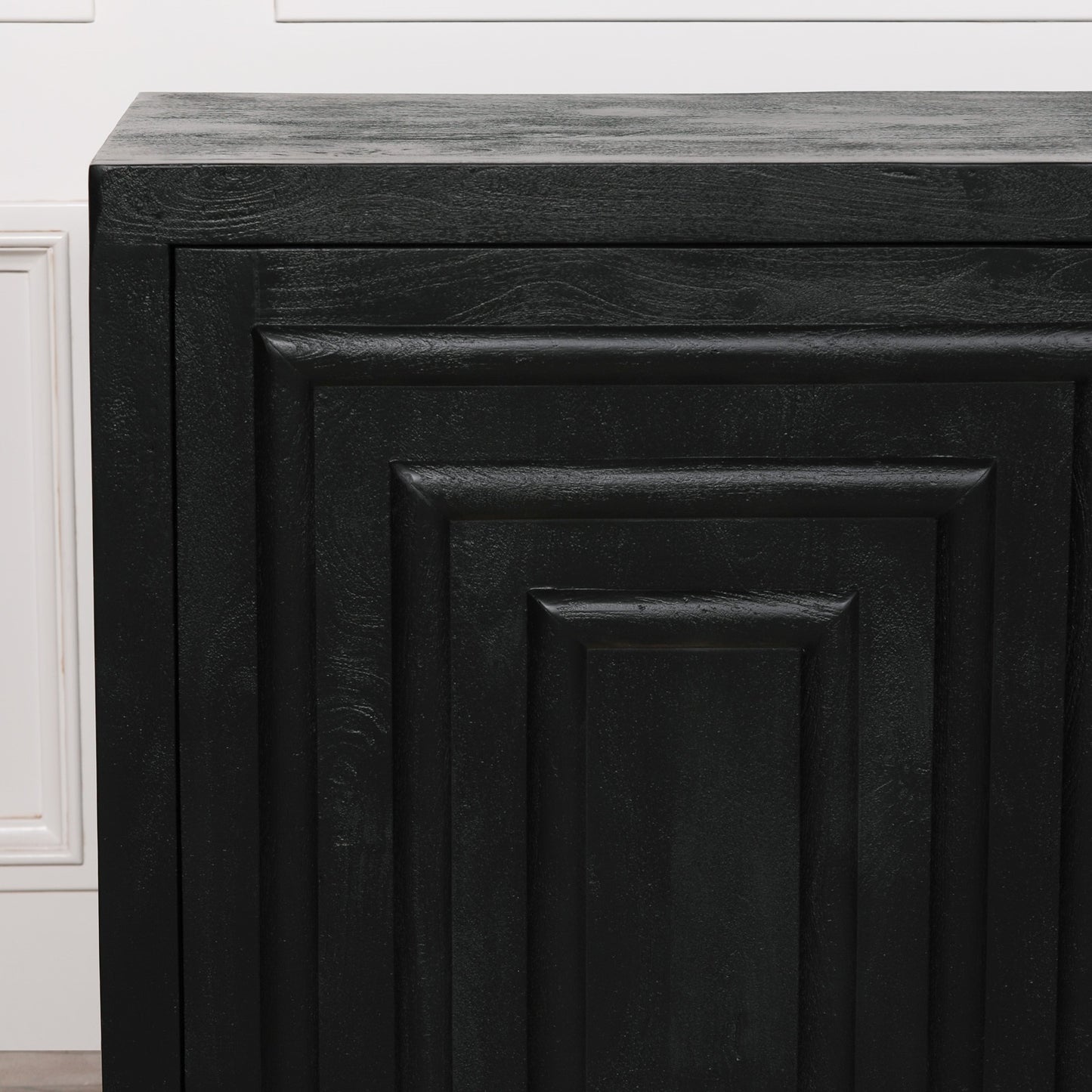 Silas Black Mango Wood Sideboard