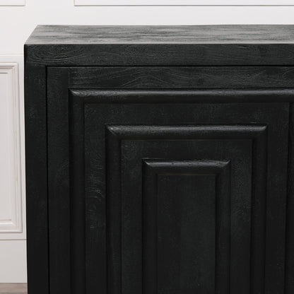 Silas Black Mango Wood Sideboard