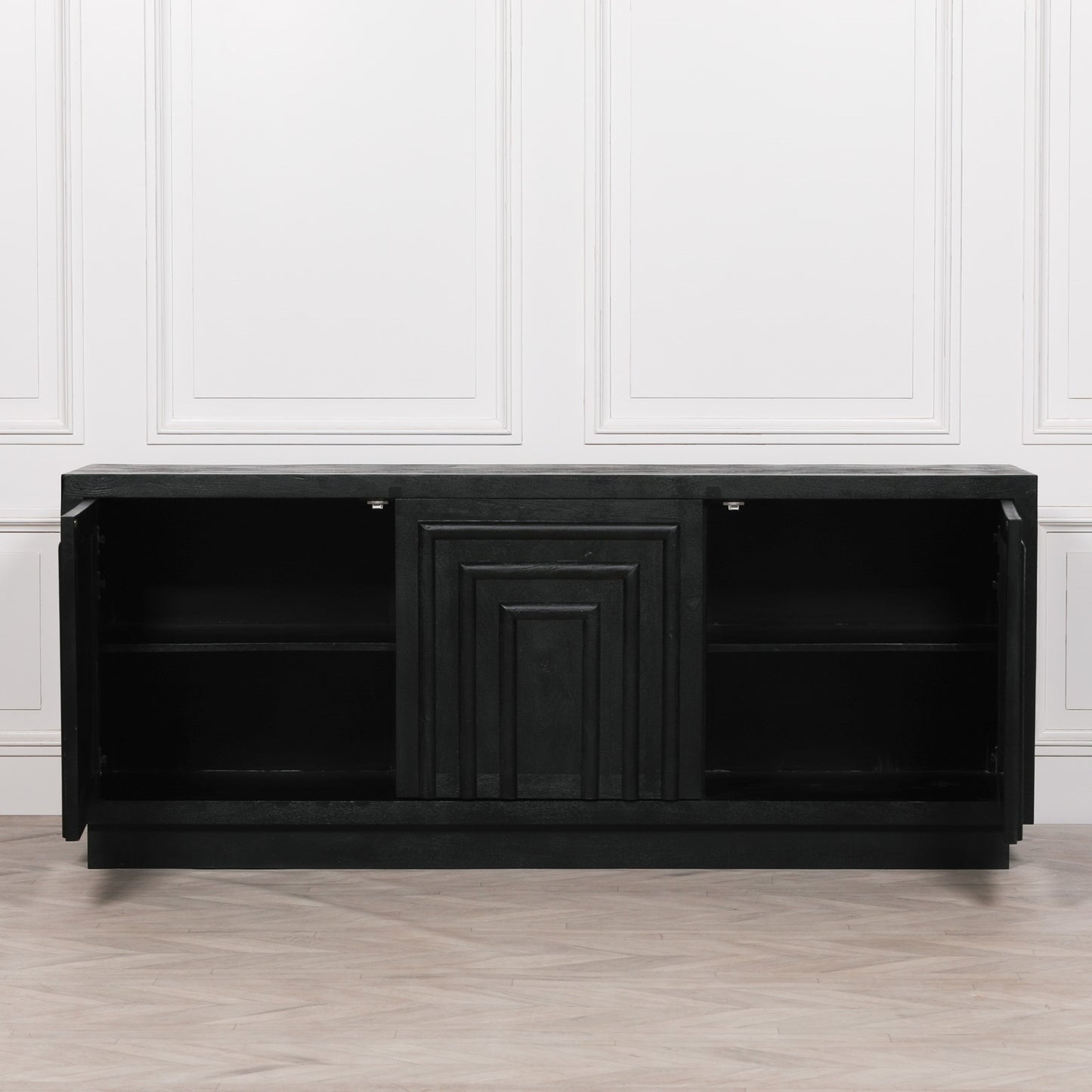 Silas Black Mango Wood Sideboard