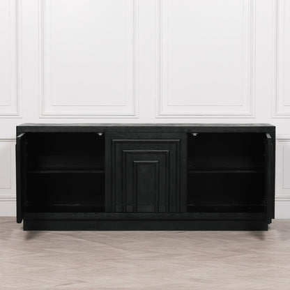 Silas Black Mango Wood Sideboard
