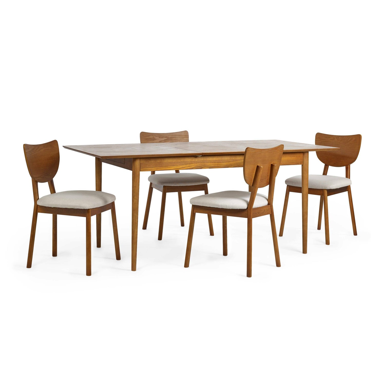 Lowry 1.4m Extendable Dining Table with 2 Drawers