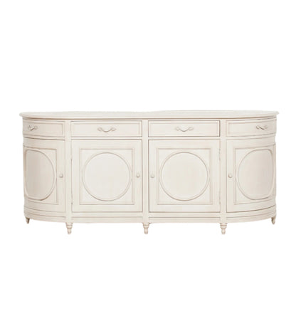 Bayur Wood Aged Ivory Sideboard