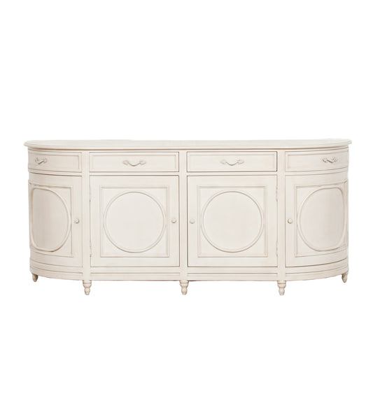 Aurelian Aged Ivory Bayur Wood Sideboard