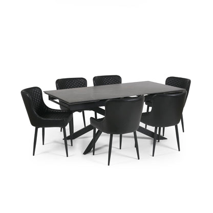 Osaka 1.6m Extendable Dining Table