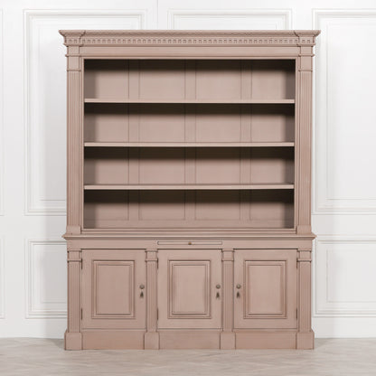 Elden Painted Mahogany Bookcase Display Cabinet