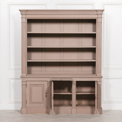 Elden Painted Mahogany Bookcase Display Cabinet