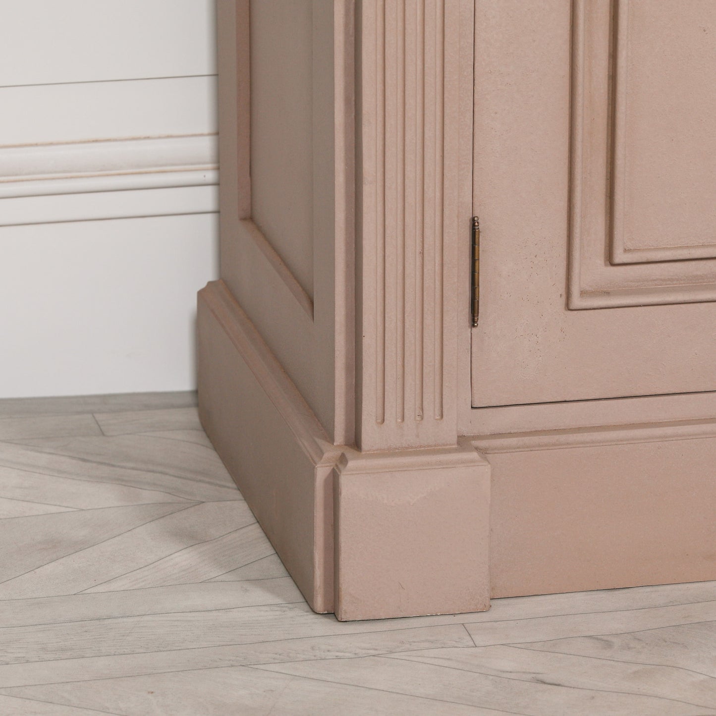 Elden Painted Mahogany Bookcase Display Cabinet