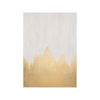 Frameless Canvas Black or White and Gold Abstract