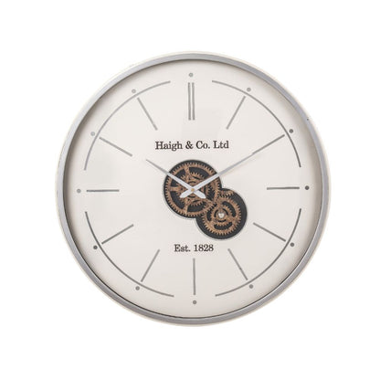 Wood Working Cog Wall Clock