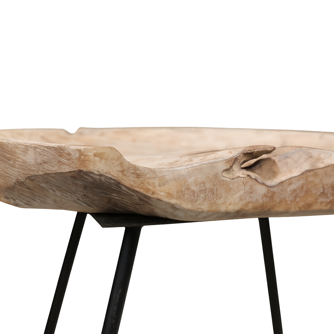 Teak 69cm Bar Stool