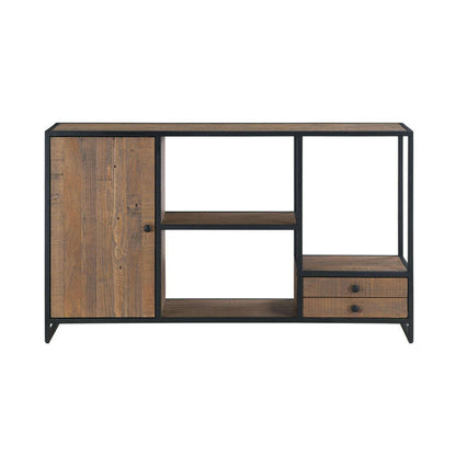 Ooki Reclaimed Wood Funky Open Console Table - Console Table - Heart of Kitchens